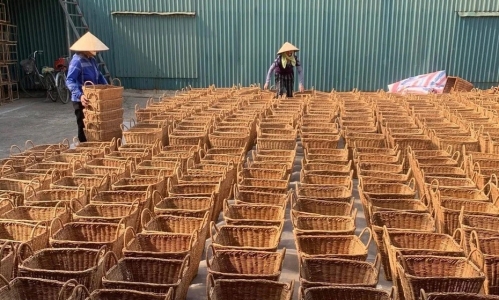 Tinh hoa nghề đan cỏ tế Phú Túc và hành trình đưa sản phẩm sang trời Tây